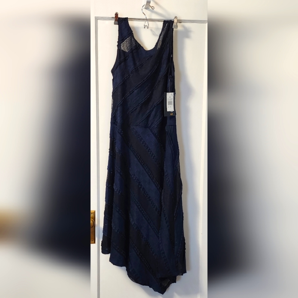 Midnight blue dress, size 14